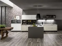 Cucina industriale grigio Colombini casa ad angolo Cucina ad angolo con numerosi elementi per infinite combinazioni. scontata