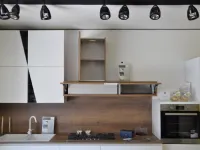 Cucina Infinity design bianca lineare Stosa cucine