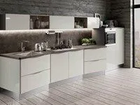 Cucina Artec moderna lineare altri colori in laccato opaco Cucina artec fumo londra prezzo outlet