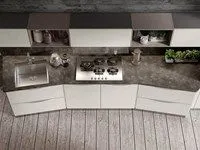 Cucina Artec moderna lineare altri colori in laccato opaco Cucina artec fumo londra prezzo outlet