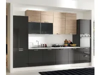 Cucina lineare Cucina-componibile mod.eva in promozionale Aran cucine con un ribasso del 30%