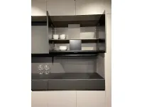 Cucina grigio design lineare Fenix e laminato Artigianale a soli 19920