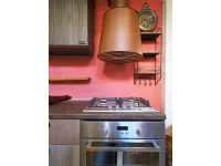 Cucina lineare in laminato materico altri colori Cucina moderna ecocolor con frigo beko in offerta    a prezzo scontato