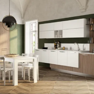 Cucina moderna lineare Colombini casa Componibile a prezzo ribassato