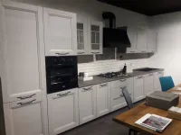 Cucina lineare in legno grigio Gea a prezzo scontato