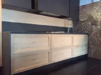 Cucina lineare Ininity - legno rovere nodato  Ar-tre con uno sconto vantaggioso