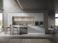 Cucina grigio moderna lineare Genesi Home cucine a soli 4980