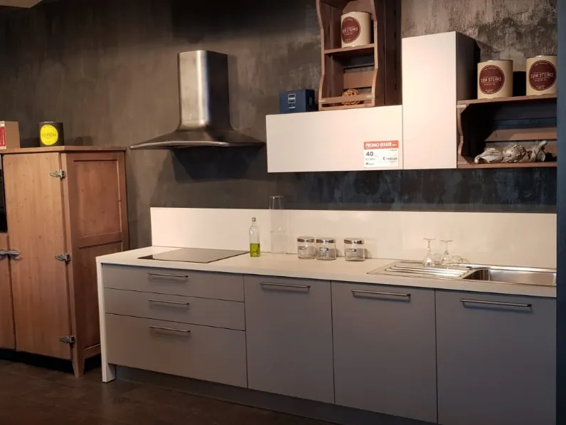 Cucina lineare Maya Stosa cucine con un ribasso del 40%