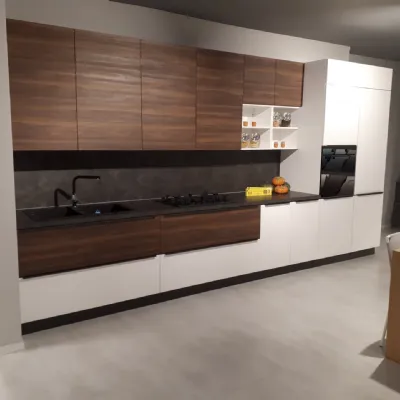 Cucina lineare moderna Alexia Zecchinon a prezzo ribassato