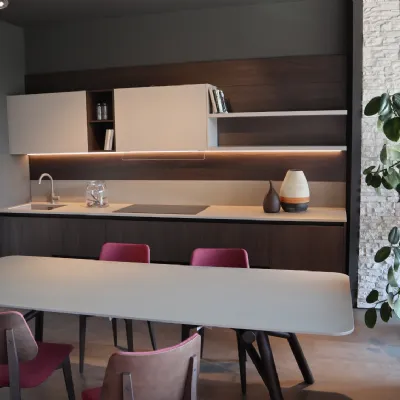Cucina lineare moderna Kali z6 Arredo3 a prezzo scontato