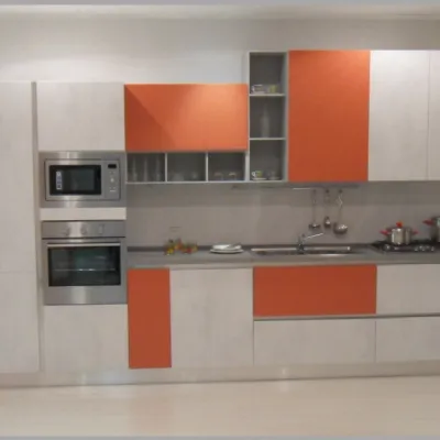 Cucina lineare Oceano Mobilturi con un ribasso vantaggioso