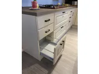 Cucina Madeleine  classica magnolia ad angolo Scavolini