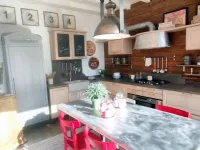 Cucina ad angolo in legno rovere chiaro 1956  a prezzo ribassato
