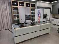 Cucina bianca moderna lineare Stratos Mobilturi a soli 9500