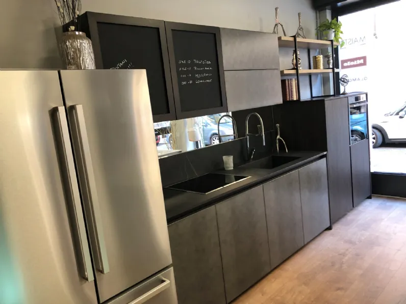 CUCINA Arredo3 lineare Cemento SCONTATA 40%