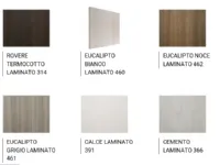 Cucina modello Kal Arredo3 lineare competa di elettrodomestici Eletrolux finiture a scelta 