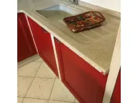 Cucina modello Rossa di calesella Callesella PREZZO SCONTATO
