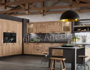 Cucina moderna ad angolo Artigianale Chearly a prezzo ribassato