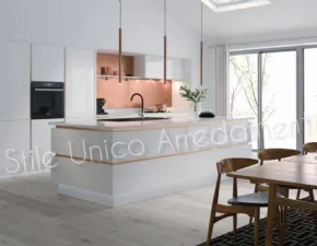 Cucina moderna ad isola Artigianale Dwayne a prezzo scontato