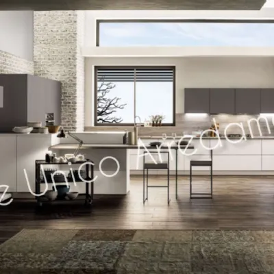 Cucina moderna ad isola Colombini casa Erin a prezzo scontato