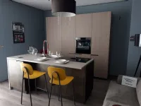 Cucina moderna altri colori Scavolini con penisola Mia in offerta