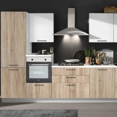 Cucina moderna bianca Ar-tre lineare Cucina lineare mod.sky di ar-tre in promo-sconto del 30% a soli 4570€