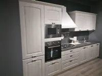 Cucina moderna bianca Artigianale lineare Sabri scontata