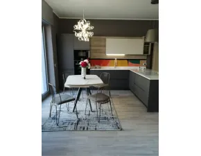 Cucina moderna con penisola Prima cucine Fly a prezzo scontato