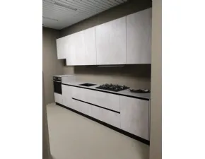 Cucina moderna grigio Cubodesign lineare Menta beton a soli 5900€