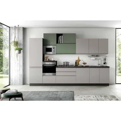 Cucina in laminato opaco Net: -30% su architetto outlet!