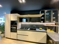 Cucina grigio moderna lineare Tris Prima cucine a soli 4600