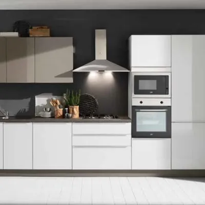 Cucina moderna lineare Net cucine Mia a prezzo ribassato