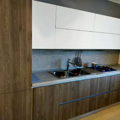 Cucina moderna lineare S75 Linear a prezzo scontato