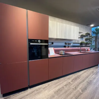 Cucina moderna lineare Scavolini Liberamente  a prezzo ribassato
