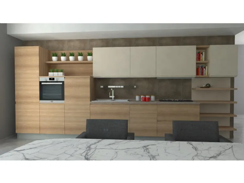 Cucina Creo Cucina moderna modello jey by creo kitchens  OFFERTA OUTLET sconto 50%