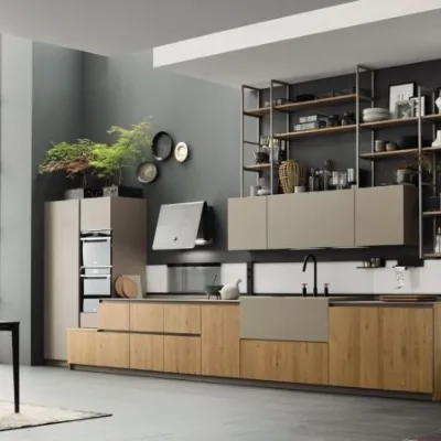 Cucina in legno Arrex a PREZZI OUTLET -48%
