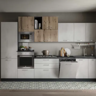 Outlet -30%: Cucina Net in laminato opaco. Scopri i prezzi!