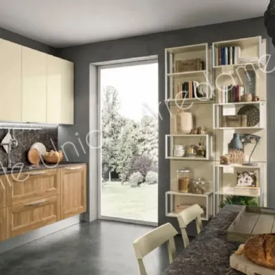 Cucina noce moderna lineare Dare Colombini casa