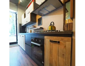 CUCINA Nuovi mondi cucine lineare Cuicna industrial jupiter moderna   SCONTATA