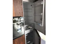 Cucina Oltre moderna antracite con penisola Lube cucine