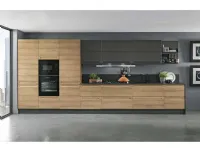 Cucina rovere chiaro moderna lineare Isla Colombini casa