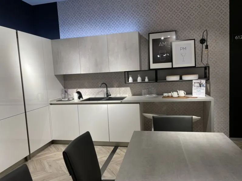 CUCINA Stosa ad angolo Stosa cucine mod. aleve+ infinity SCONTATA 59%