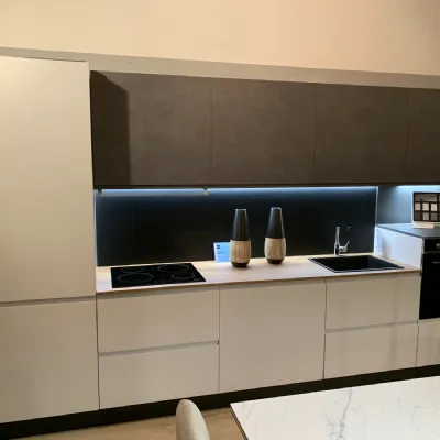 Cucina grigio moderna lineare Karma Stosa a soli 6990€