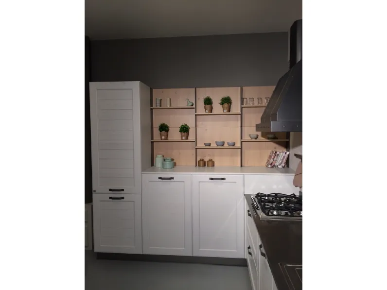 Cucina Stosa York con zona living e tavolo in offerta