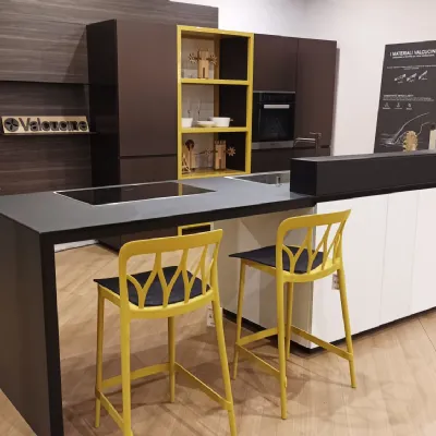 Cucina design ad isola Forma mentis Valcucine a prezzo scontato