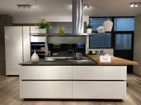 Cucina Lounge design bianca Veneta cucine con penisola scontata 57%
