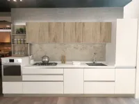 Progetta la tua cucina bianca moderna lineare Start con Veneta Cucine a soli 7700!