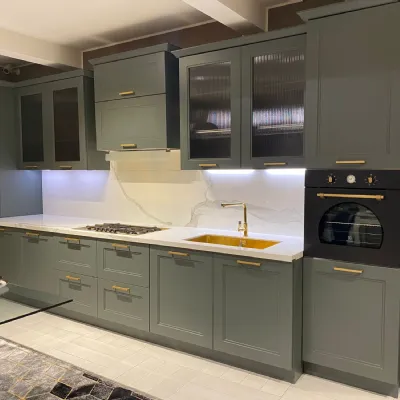 Scopri l'offerta Meg Arredo3: cucina lineare americana con diversi colori!