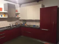 Cucina rossa moderna ad angolo Cucina veneta cucine sottocosto laccata Veneta cucine a soli 5500