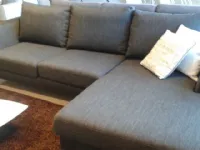 offerta divani con chaise longue  in tessuto 